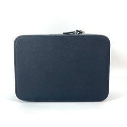 PRADA 1NJ003 Bags  makeup boxes  makeup pouches logo Hand Bag Black