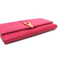 Saint Laurent Paris 314995 Y line Long Wallet pink