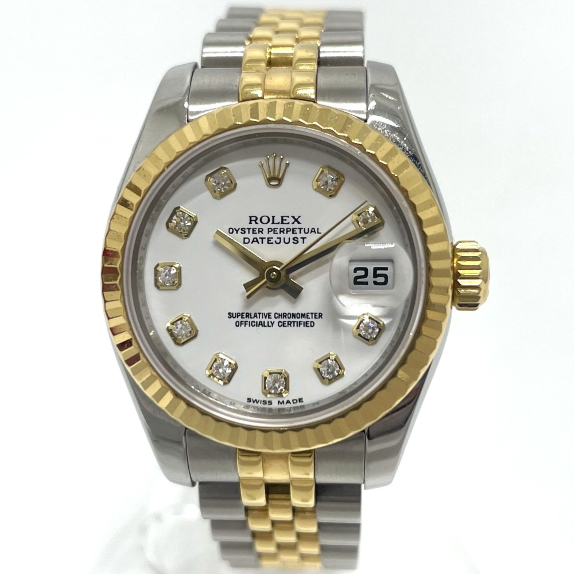 Rolex 179173G Automatic Wristwatch Silver/Gold