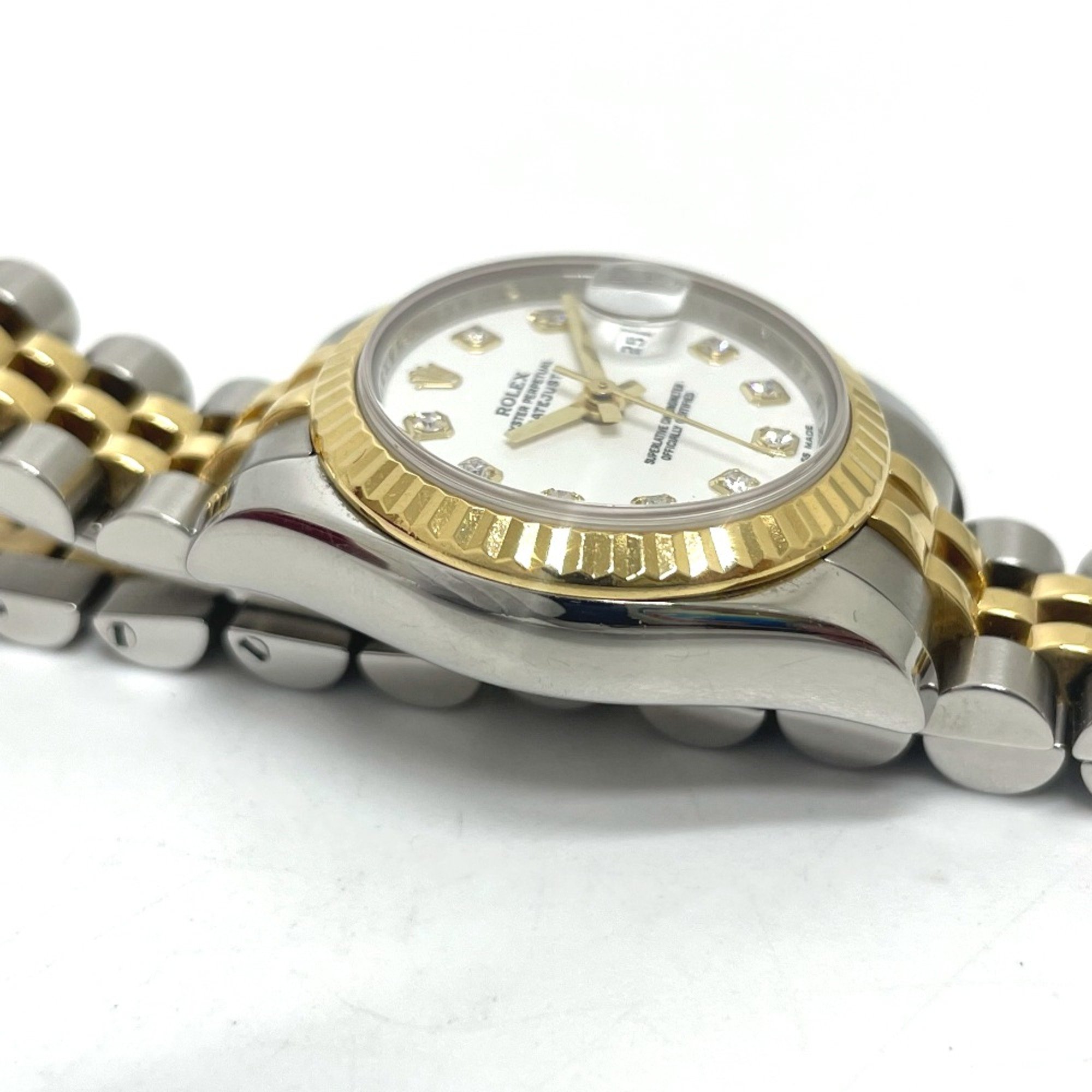 Rolex 179173G Automatic Wristwatch Silver/Gold