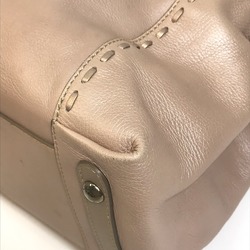 Salvatore Ferragamo Gancini Bag Hand Bag Tote Bag Pink Based