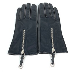 PRADA Zip gloves Black