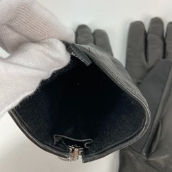 PRADA Zip gloves Black