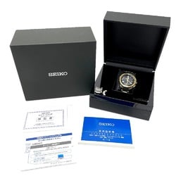 Seiko 8B54-OBGO/SAGA186 Solar Quartz Date Wristwatch Silver x Gold