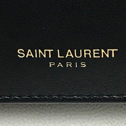 Saint Laurent Paris 459784 Compact wallet Trifold wallet Black