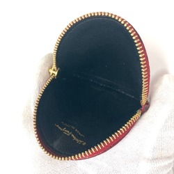 Salvatore Ferragamo Gancini Mirror case coin purse Red