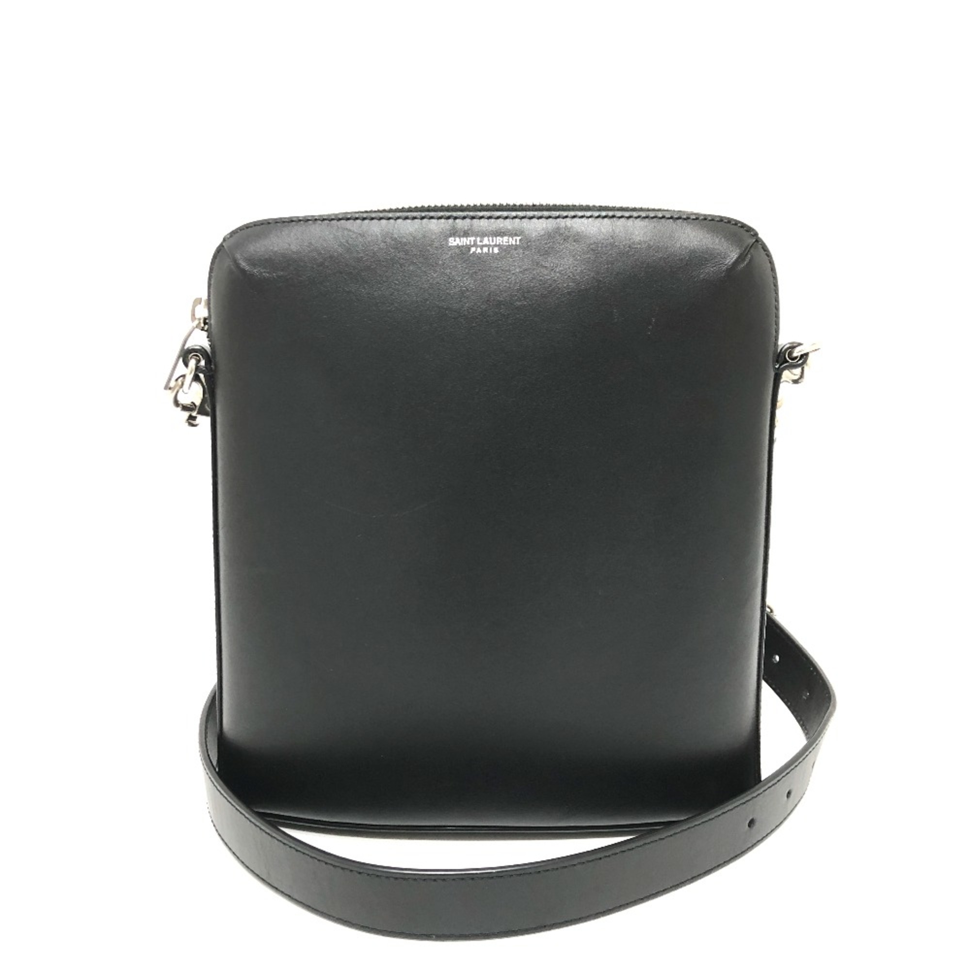 Saint Laurent Paris Crossbody bag bag Shoulder Bag Black SilverHardware