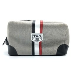 Tag Heuer Tricolor logo Bag Cluch Bag gray