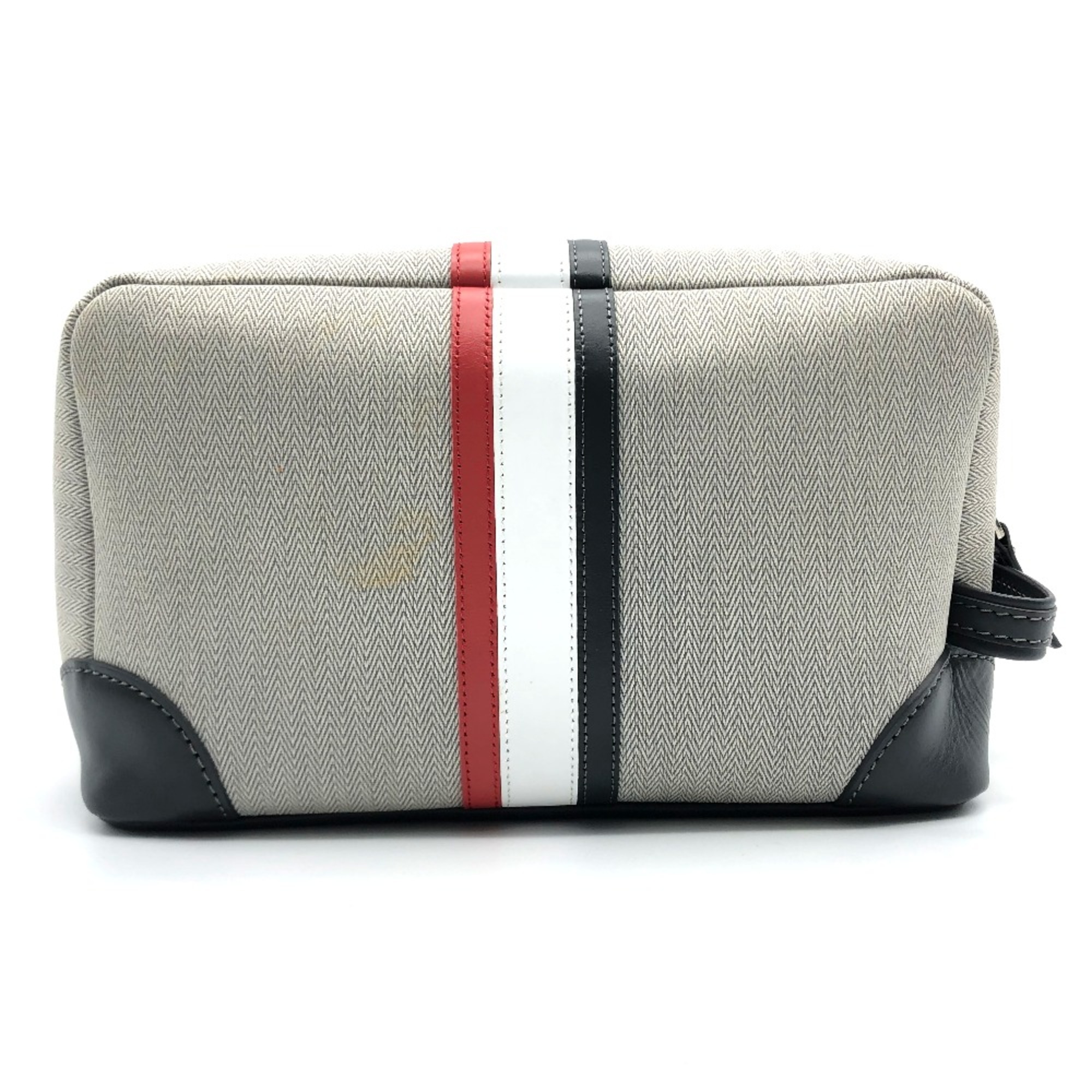 Tag Heuer Tricolor logo Bag Cluch Bag gray