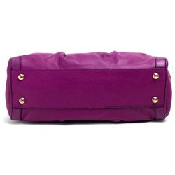 Salvatore Ferragamo Gancini Bag Hand Bag Shoulder Bag purple purple