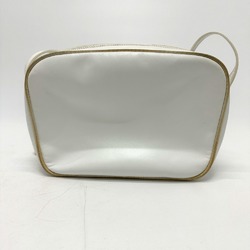 Salvatore Ferragamo BA214183 Vala Shoulder Bag White GoldHardware