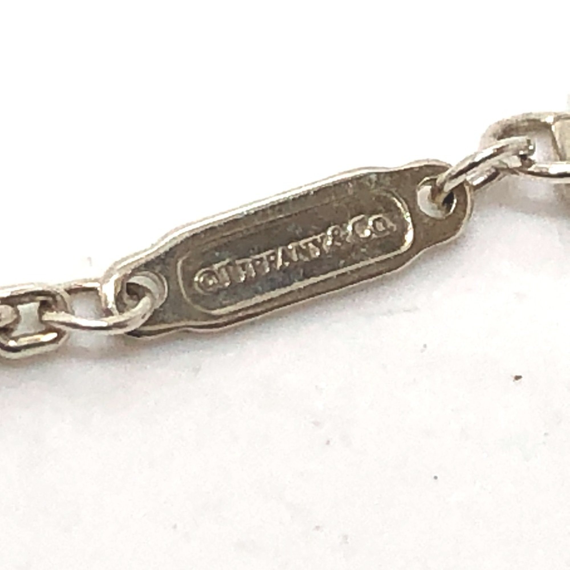 TIFFANY&Co. Hardware link Necklace Silver