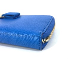 Salvatore Ferragamo 22-C124 Vala L-shaped fastener Long Wallet blue