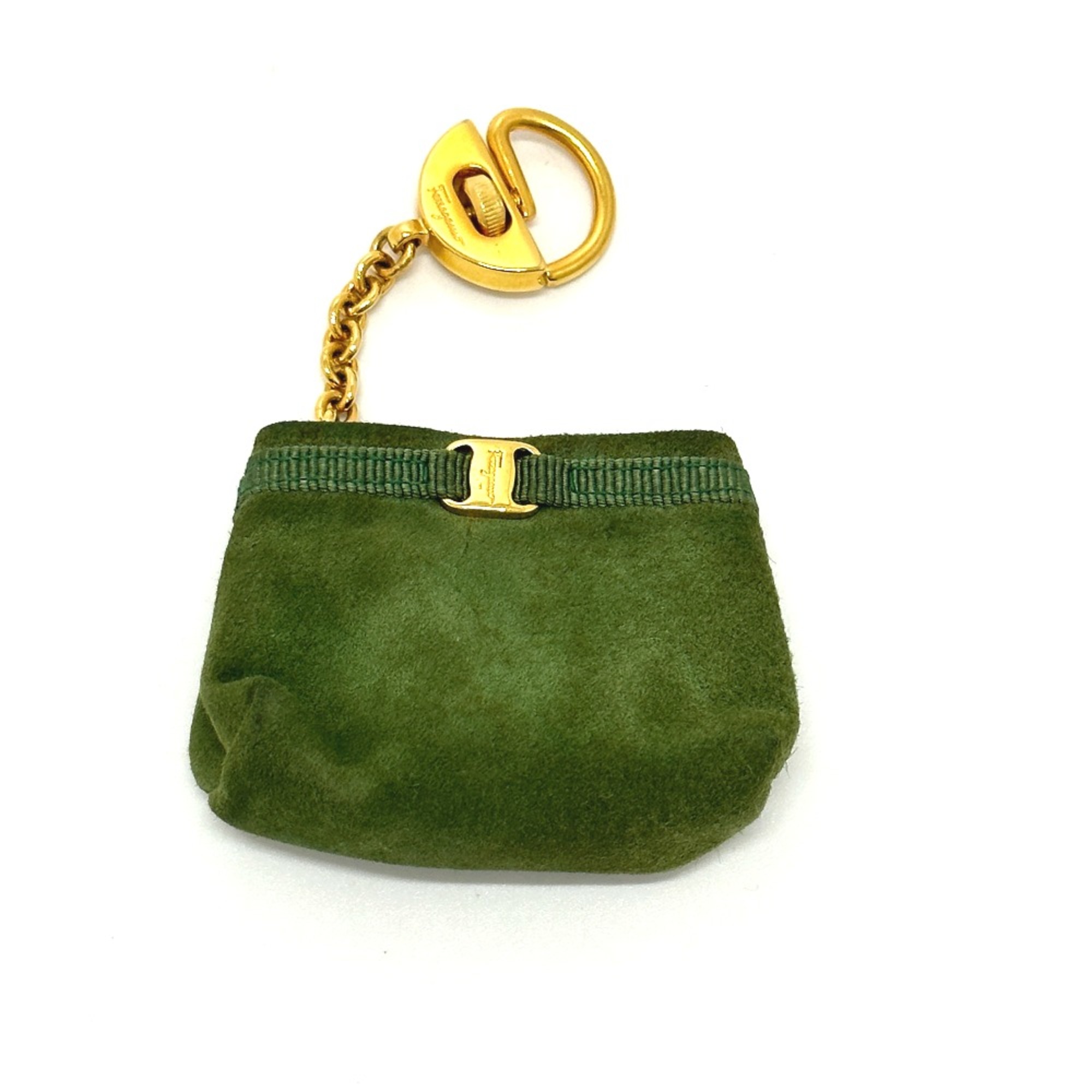 Salvatore Ferragamo Bag Charm Green