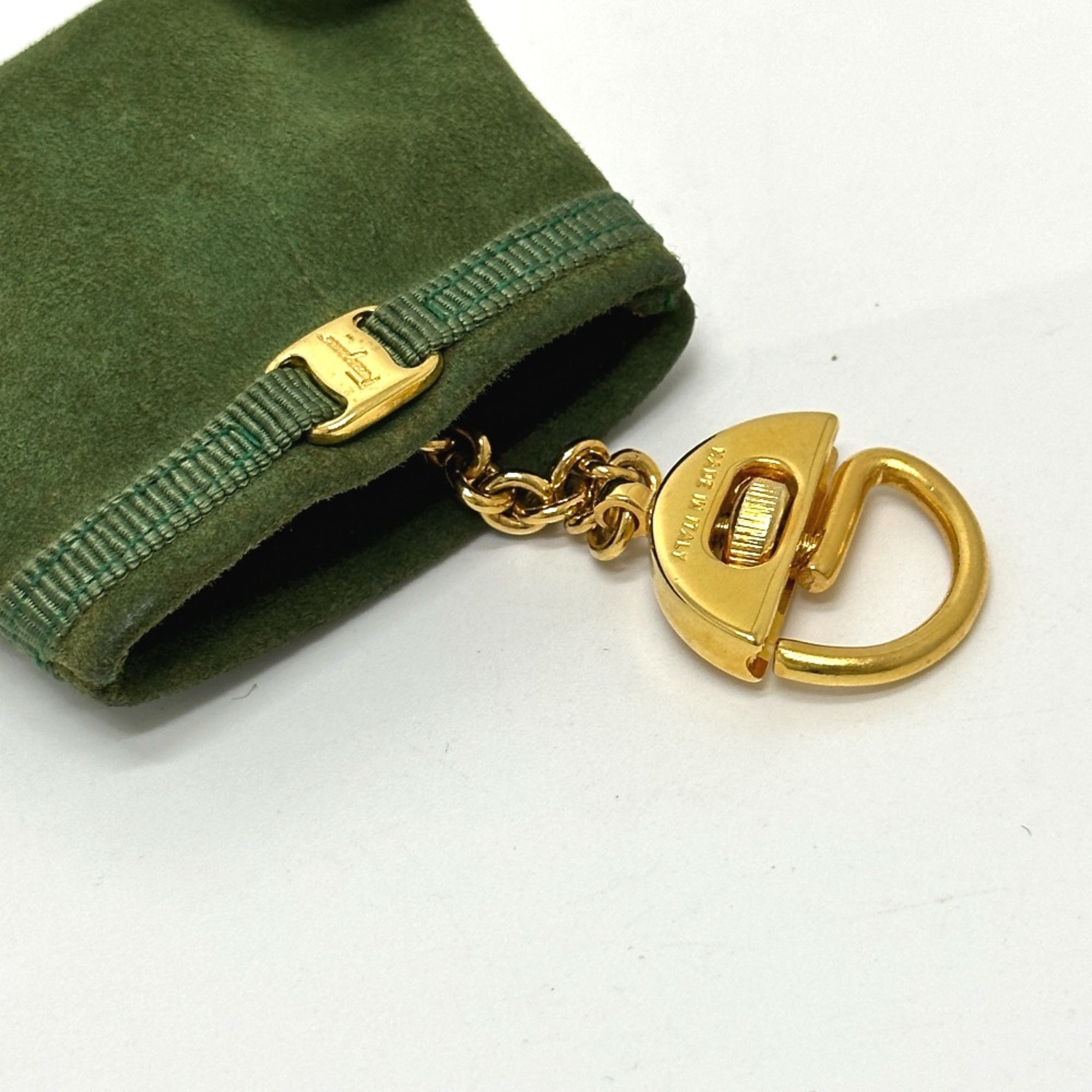 Salvatore Ferragamo Bag Charm Green