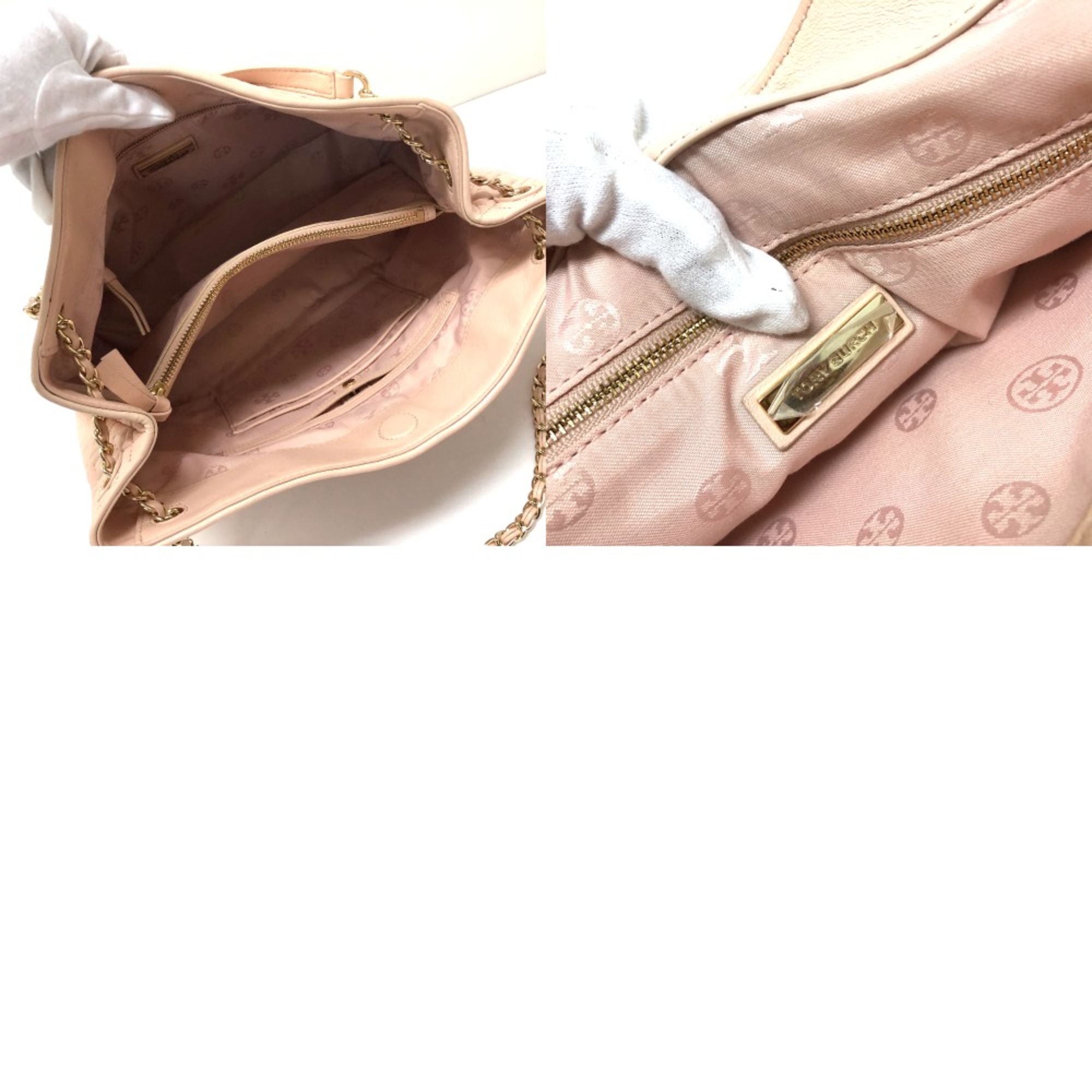 Tory Burch Chain bag Bag Shoulder Bag Tote Bag Baby pink pink