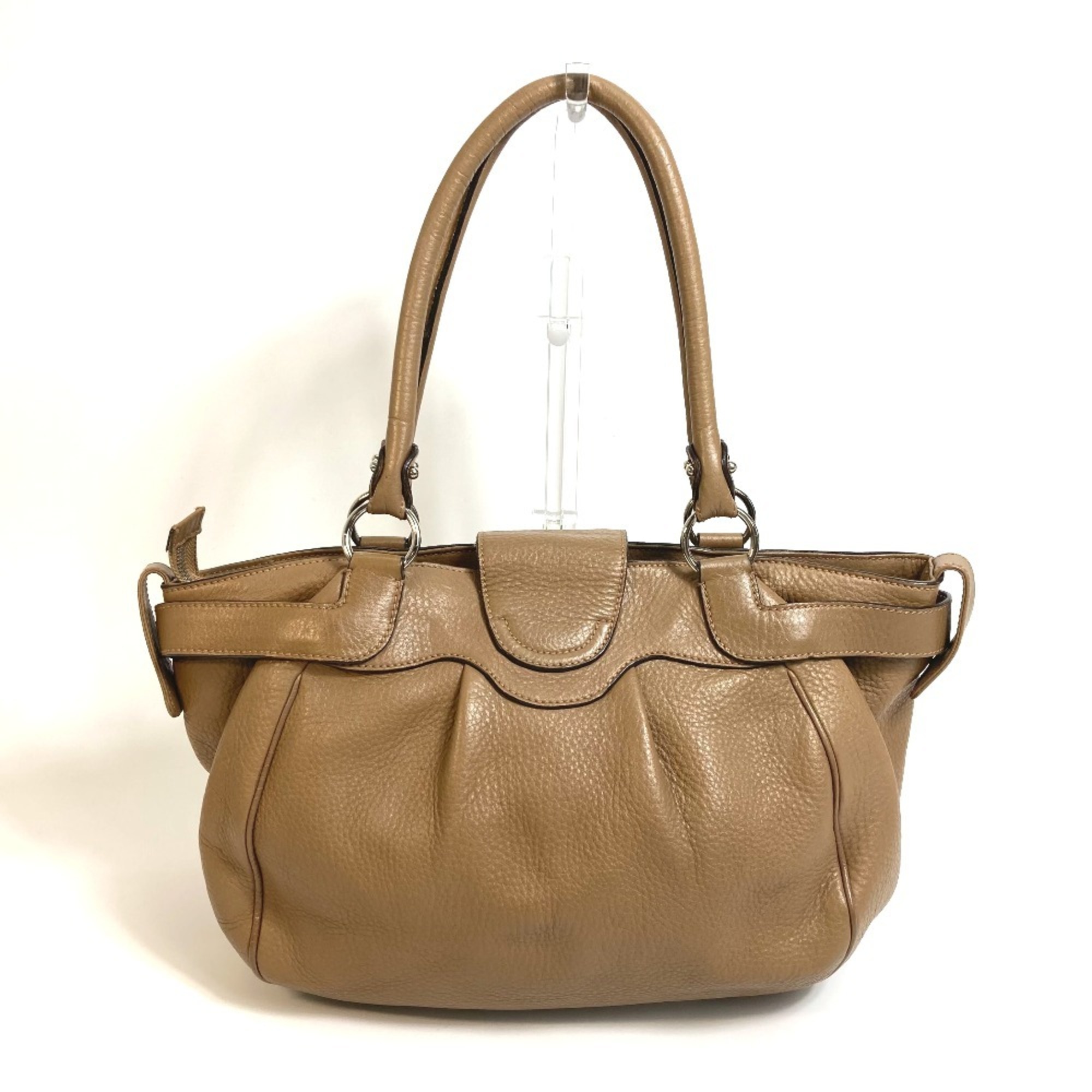 Salvatore Ferragamo Bag Tote Bag Hand Bag BeigeBased