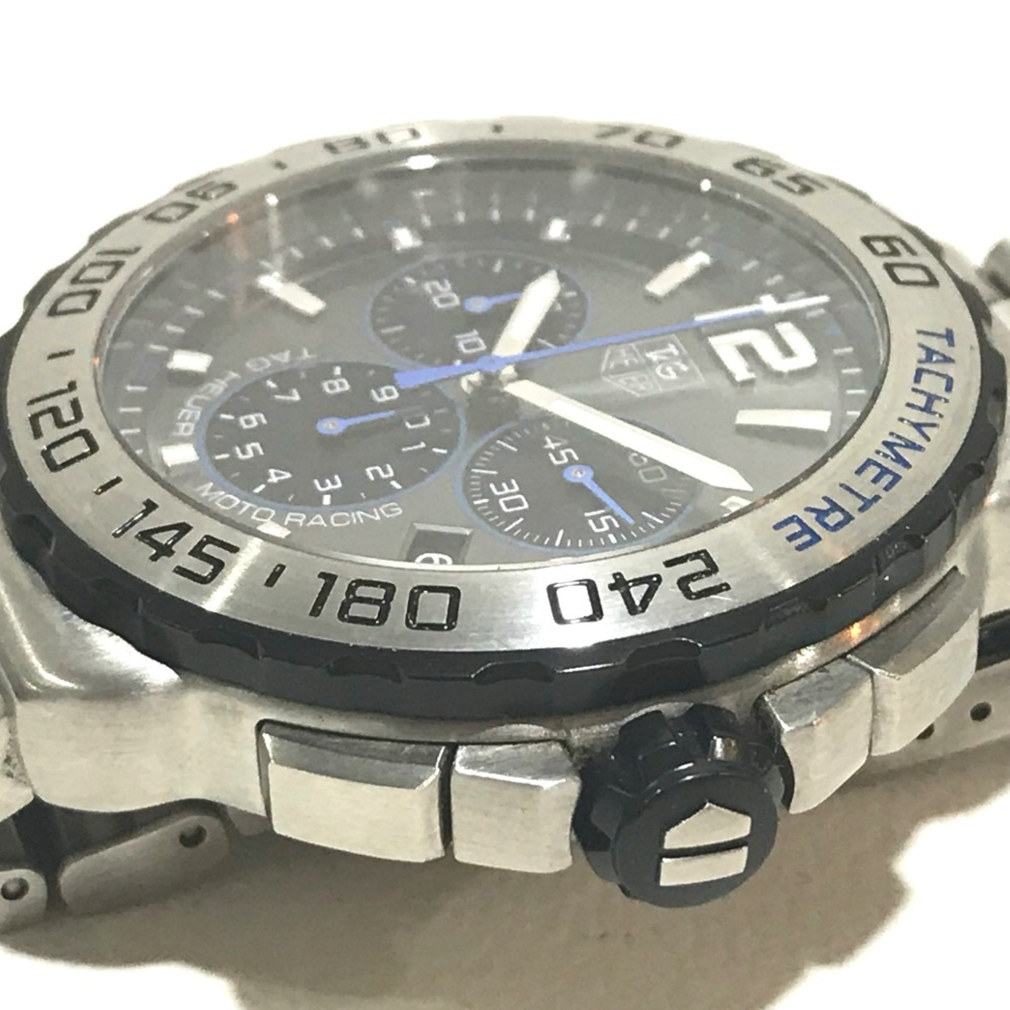 Tag Heuer CAU1119 Tachymeter quartz Wristwatch Silver