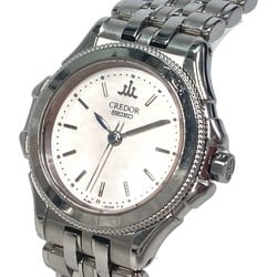 Seiko 4J81-0B20 quartz Wristwatch Silver