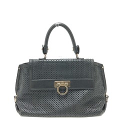 Salvatore Ferragamo Tote Bag Hand Bag Black