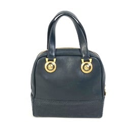 Versace Mini bag Bag Sunburst Hand Bag Black GoldHardware