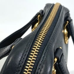 Versace Mini bag Bag Sunburst Hand Bag Black GoldHardware