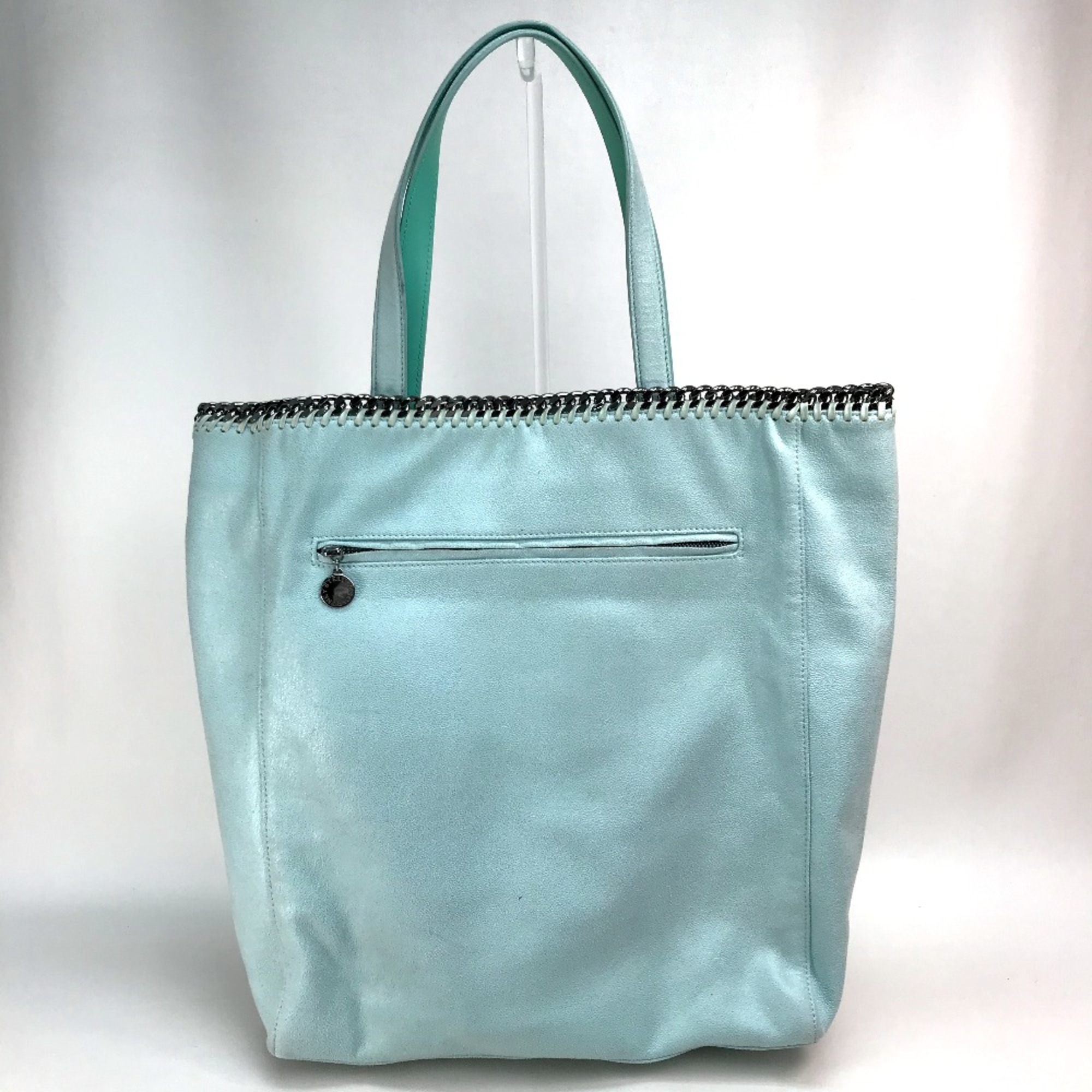 Stella McCartney Shaggy deer Bag Tote Bag Mint Green Based