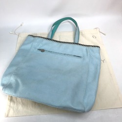 Stella McCartney Shaggy deer Bag Tote Bag Mint Green Based