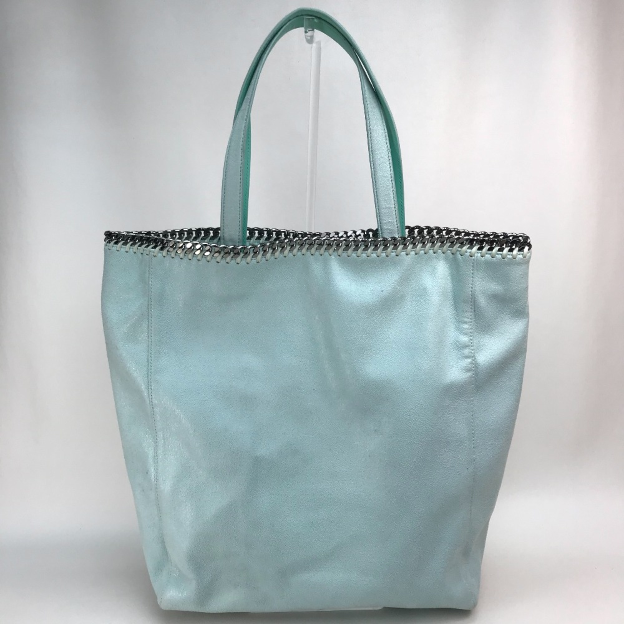 Stella McCartney Shaggy deer Bag Tote Bag Mint Green Based