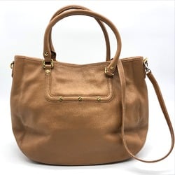 Tory Burch Amanda Bag Shoulder Bag Tote Bag Camel Brown