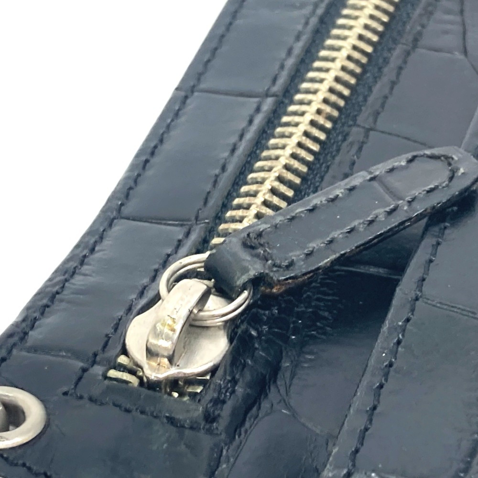 Versace Pouch bag with strap Clutch bag Black