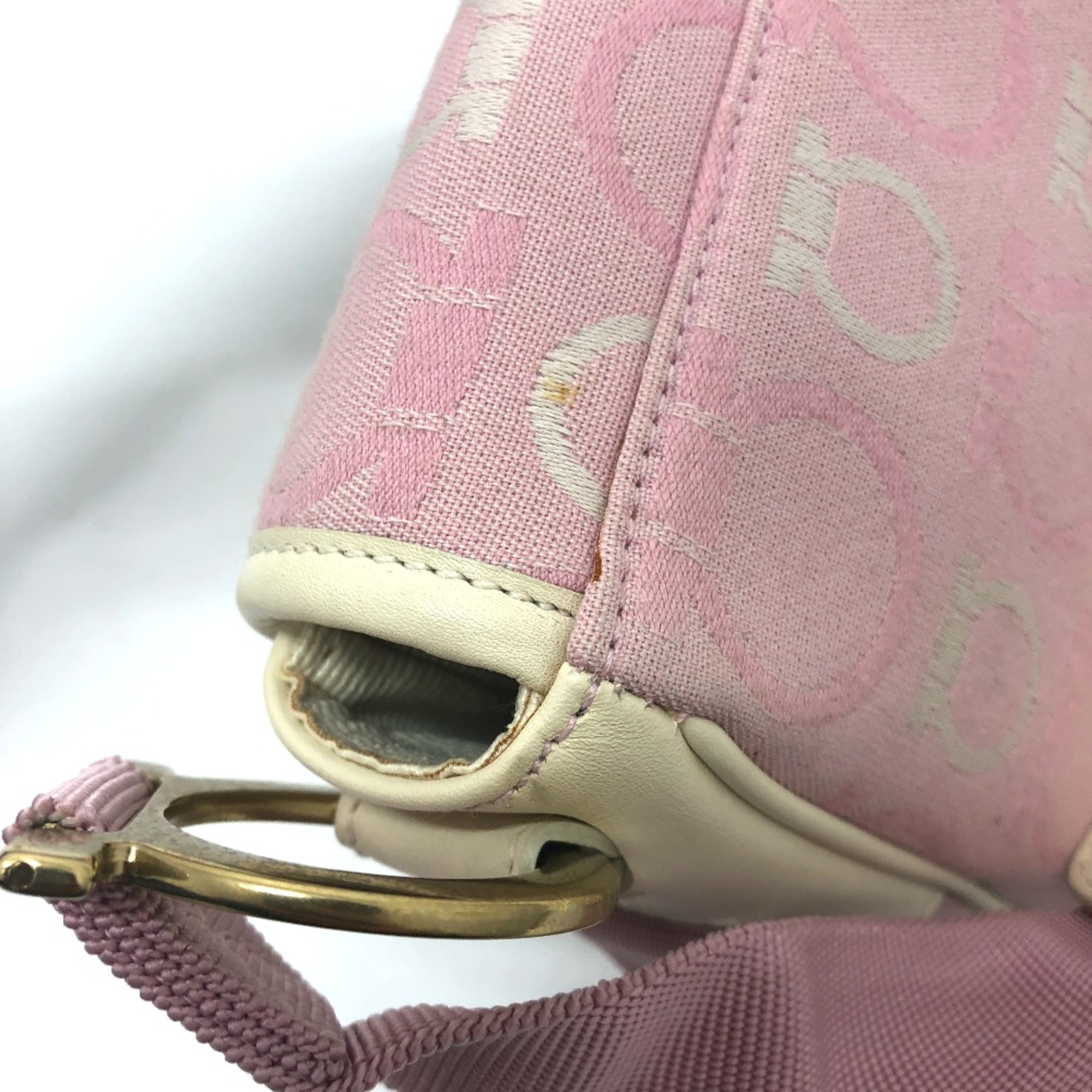 Salvatore Ferragamo Gancini Bag Shoulder Bag pink GoldHardware