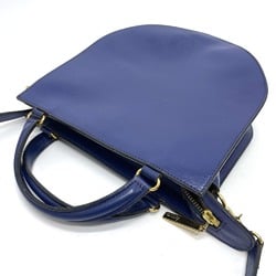 Versace vintage Bag Shoulder Bag Blue x GoldHardware