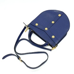 Versace vintage Bag Shoulder Bag Blue x GoldHardware