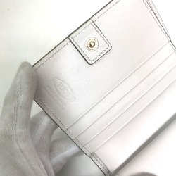 Tods logo Folded wallet Gray Based