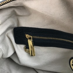 Tory Burch bag with mirror Hand Bag Black/GoldHardware