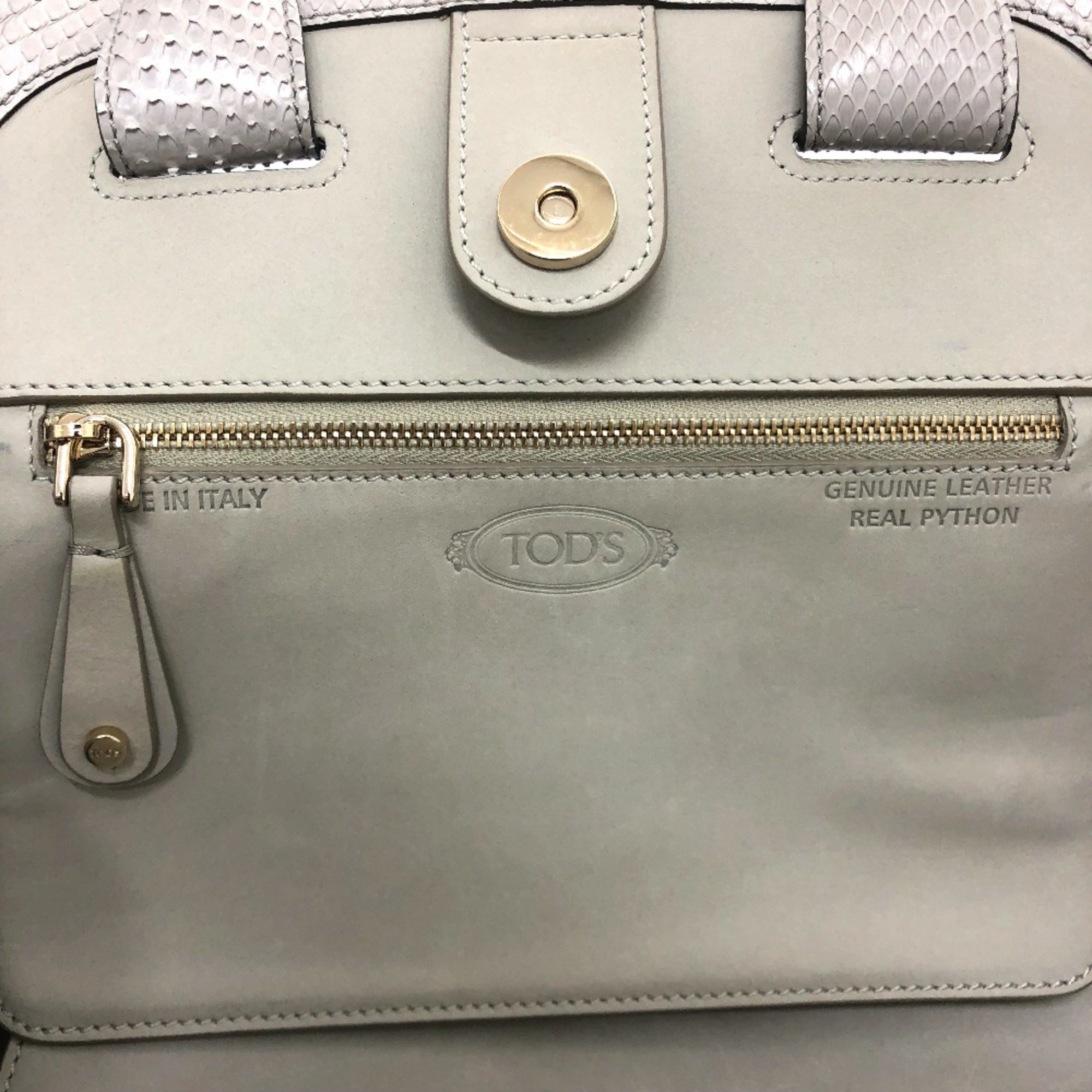 Tods Bag Hand Bag gray