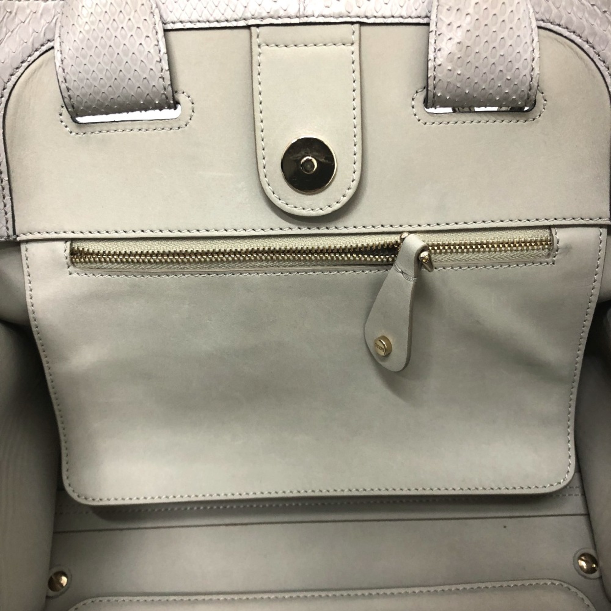 Tods Bag Hand Bag gray