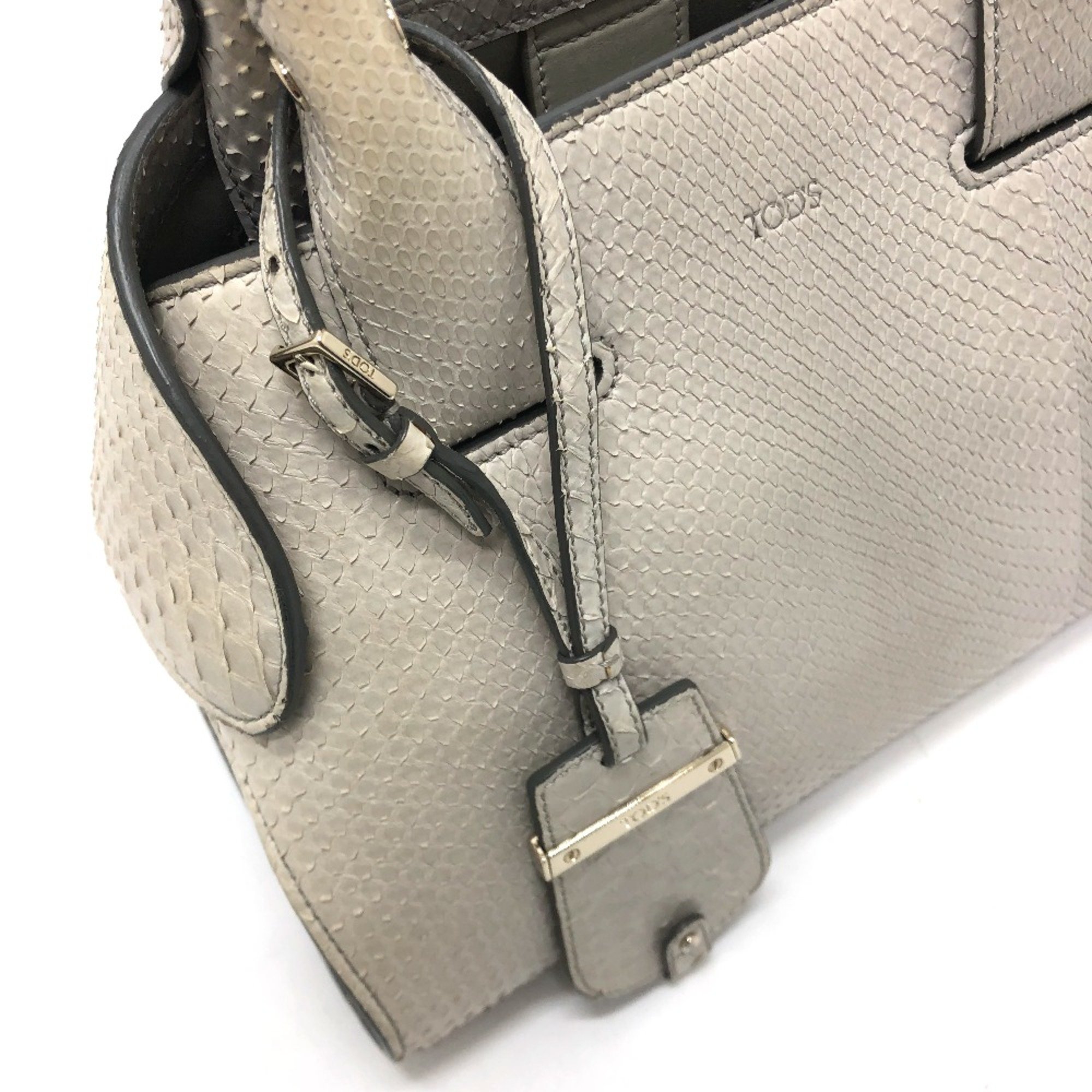 Tods Bag Hand Bag gray