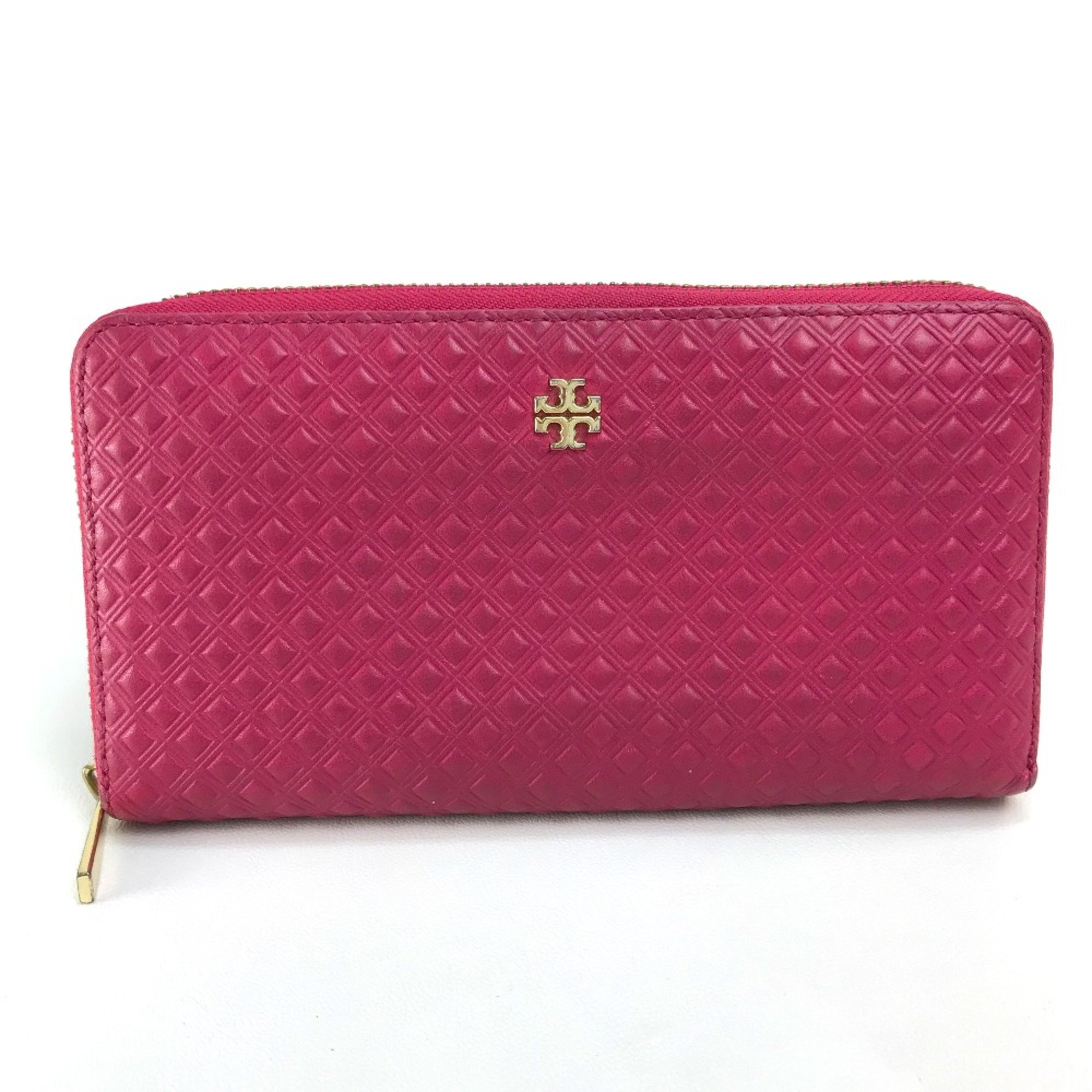 Tory Burch logo Long wallet Long Wallet pink