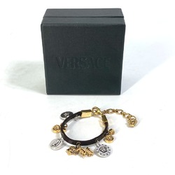 Versace Accessories Bracelet Black Gold