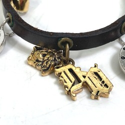 Versace Accessories Bracelet Black Gold