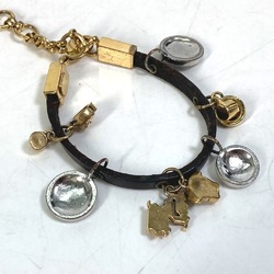 Versace Accessories Bracelet Black Gold