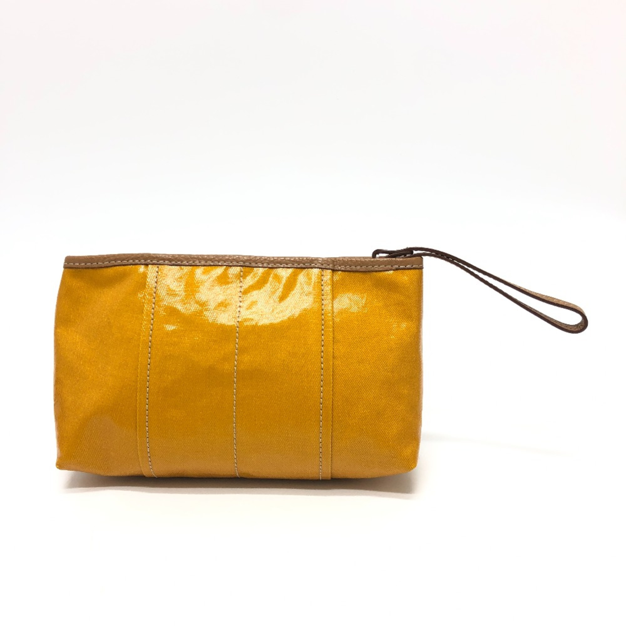 Tods logo Pouch Pouch yellow SilverHardware