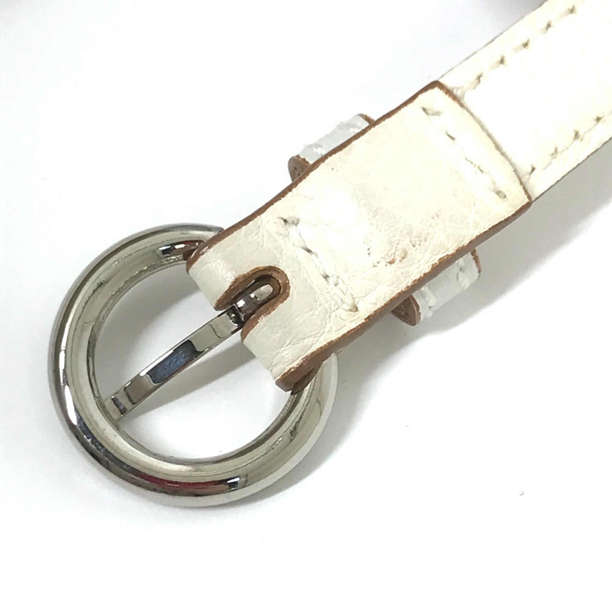 Salvatore Ferragamo Accessories Gancini belt White