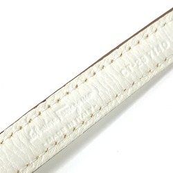 Salvatore Ferragamo Accessories Gancini belt White