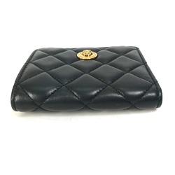 Versace Compact wallet Folded wallet Black