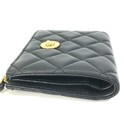 Versace Compact wallet Folded wallet Black