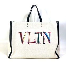 Valentino VY2B0A34GWU Logo studs Bag Shoulder Bag Tote Bag Beige