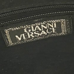 Gianni-Versace Shoulder Bag Duffle Bag Hand Bag Black